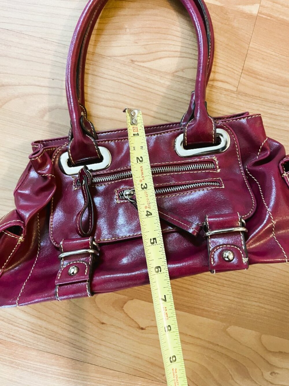 VTG Aldo Shoulder Bag - COOL Multi Compartment Zip Divider Purse - Picture 10 of 11